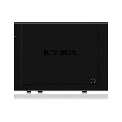 3.5 8cm SATA 4x SATA 3.5" zu 1x USB 3.0 + 1x eSATA. JBOD ICY BOX