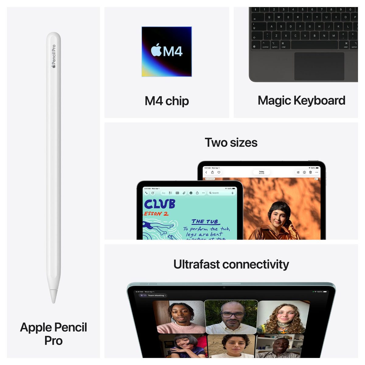 Apple iPad Air 13 M4 Wi-Fi 256GB (blau)