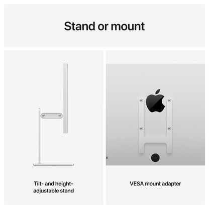 Apple Studio Display XDR - Standard glass - VESA mount adapter (Stand not included) (2026)