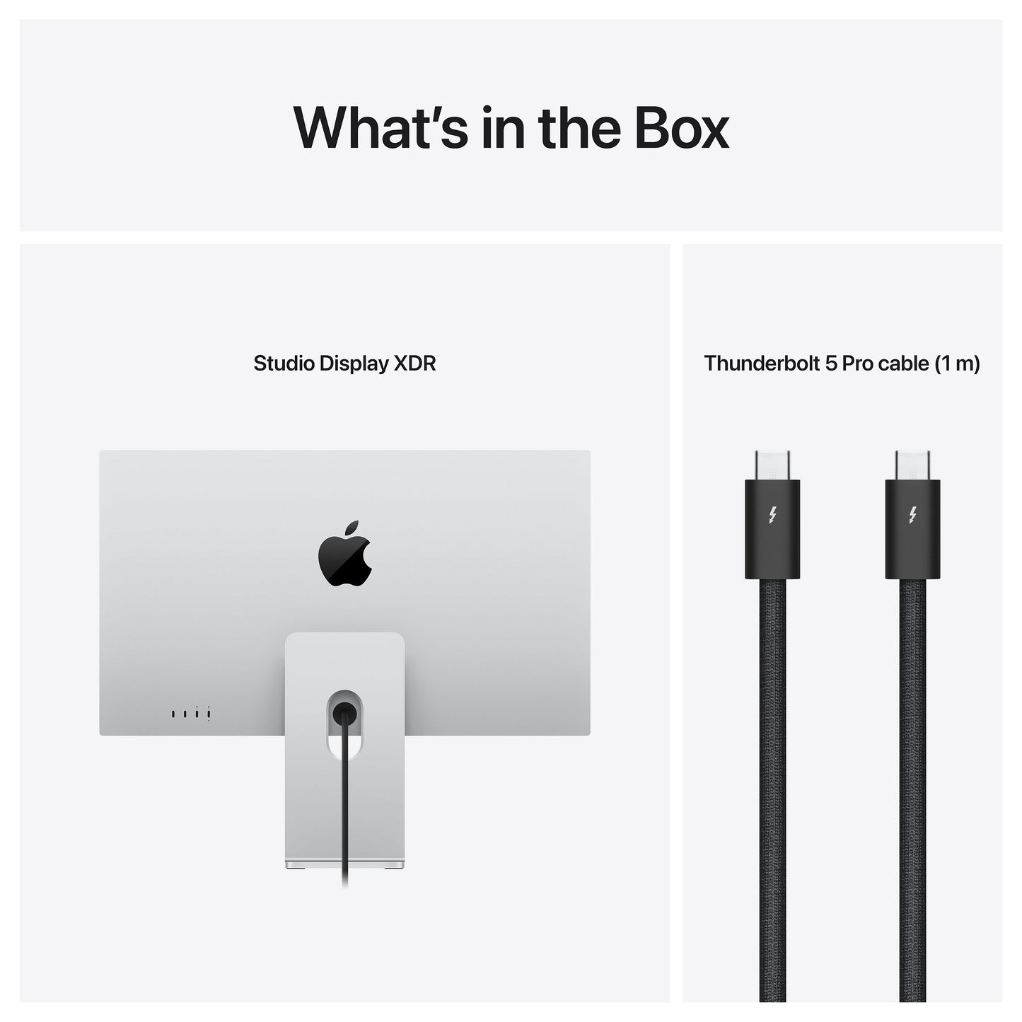 Apple Studio Display XDR - Standard glass - VESA mount adapter (Stand not included) (2026)