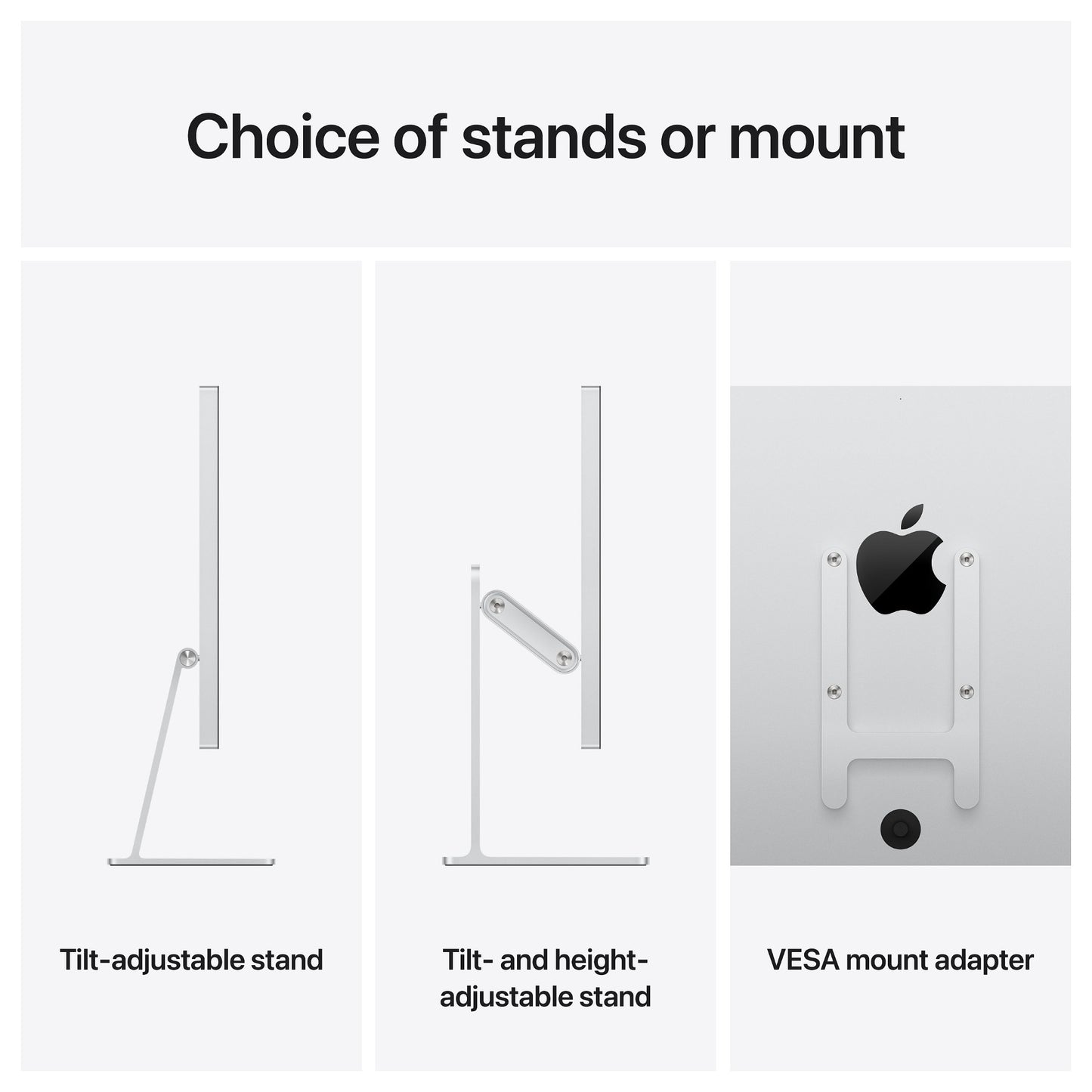Apple Studio Display - Standard glass - VESA mount adapter (Stand not included) (2026)