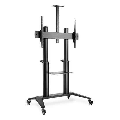 Collaboration Trolley / TV Präsentationswagen DIGITUS 70-120" 140KG Schwarz