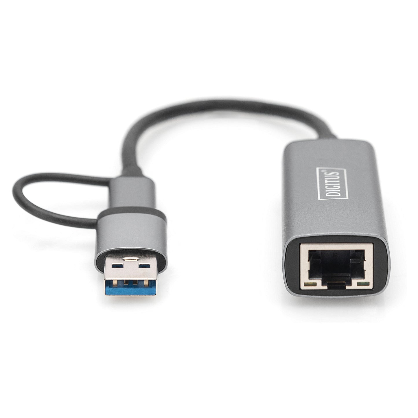 USB-C Adapter DIGITUS USB3.0/USB C 3.1 > 2.5G Ethernet