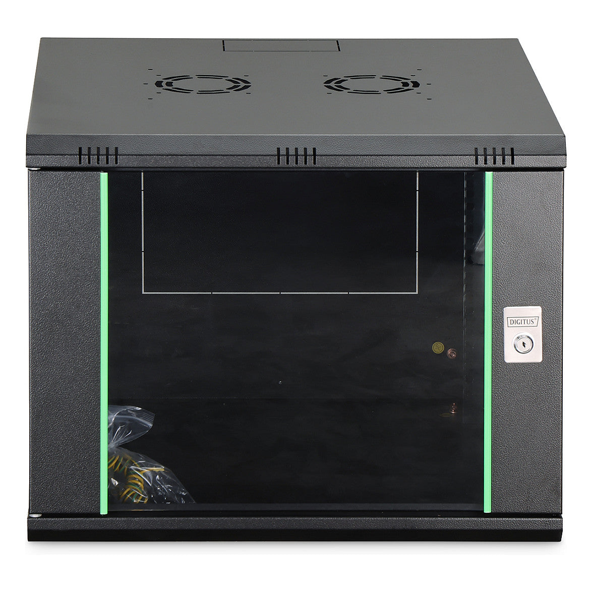 DIGITUS Wandgehäuse Dynamic 9HE 474x600x600mm schwarz