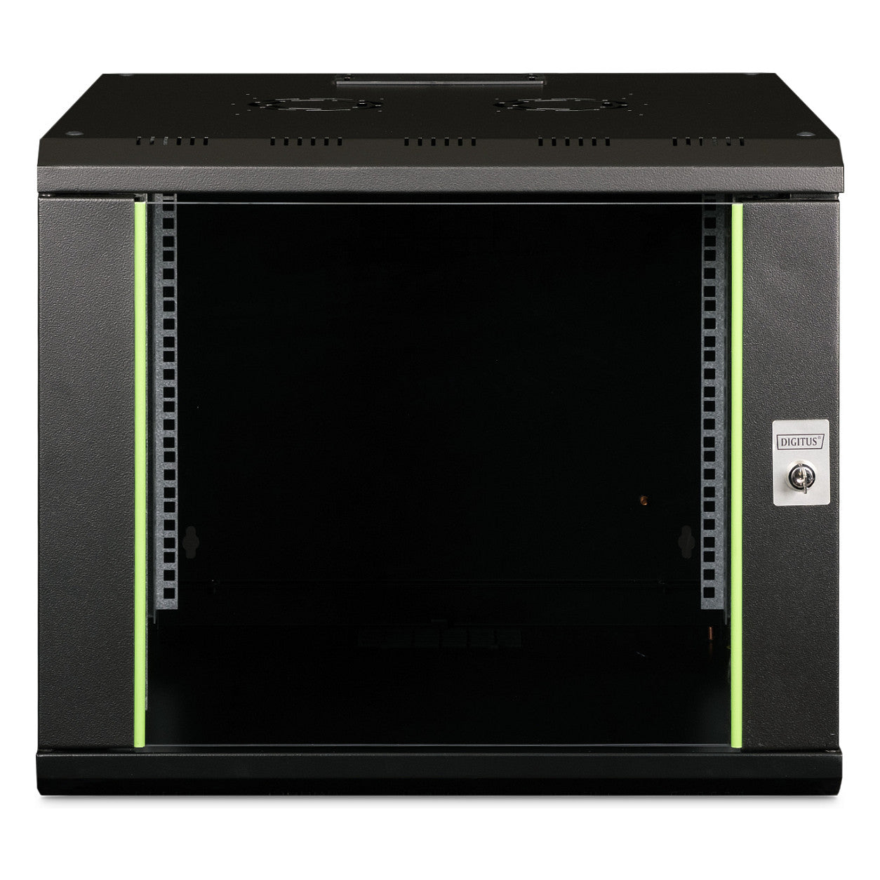 DIGITUS Wandgehäuse Unique 9HE 509x600x600mm schwarz