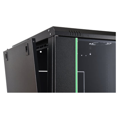 DIGITUS Wandgehäuse Dynamic 12HE 607x600x600mm schwarz
