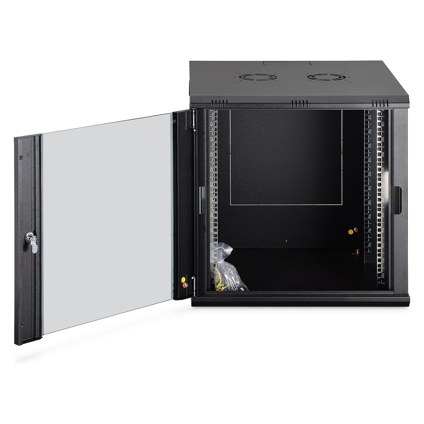 DIGITUS Wandgehäuse Dynamic 12HE 607x600x600mm schwarz