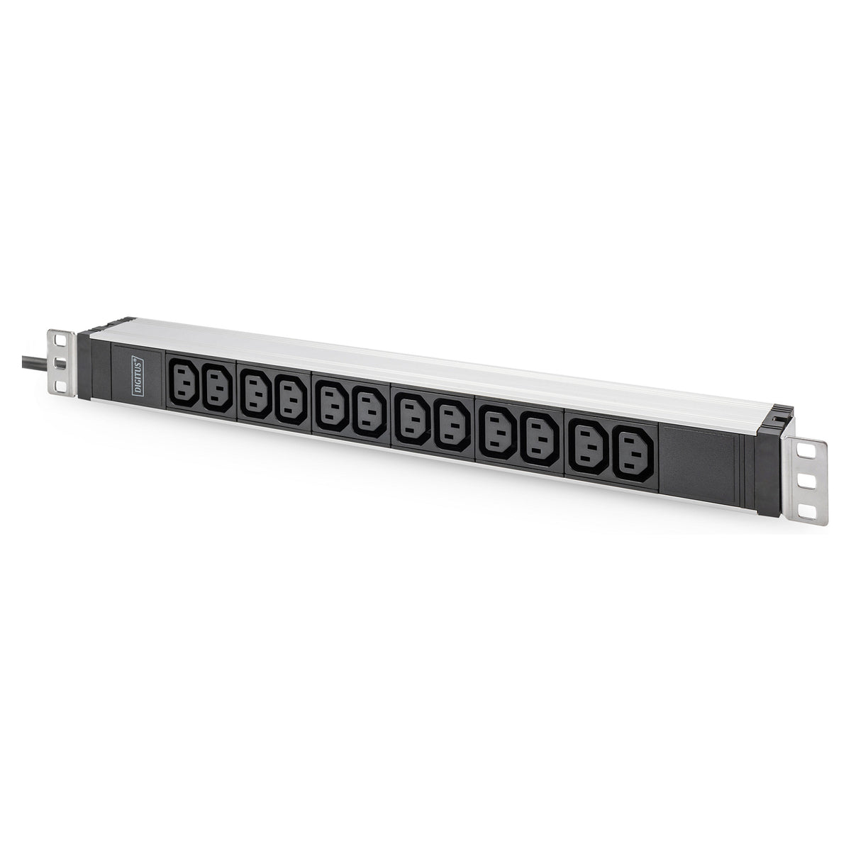 DIGITUS PDU 1U 12xC13 Ausgänge 230V/16A schwarz