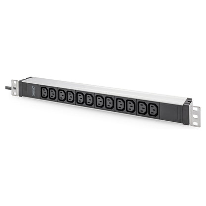 DIGITUS PDU 1U 12xC13 Ausgänge 230V/16A schwarz