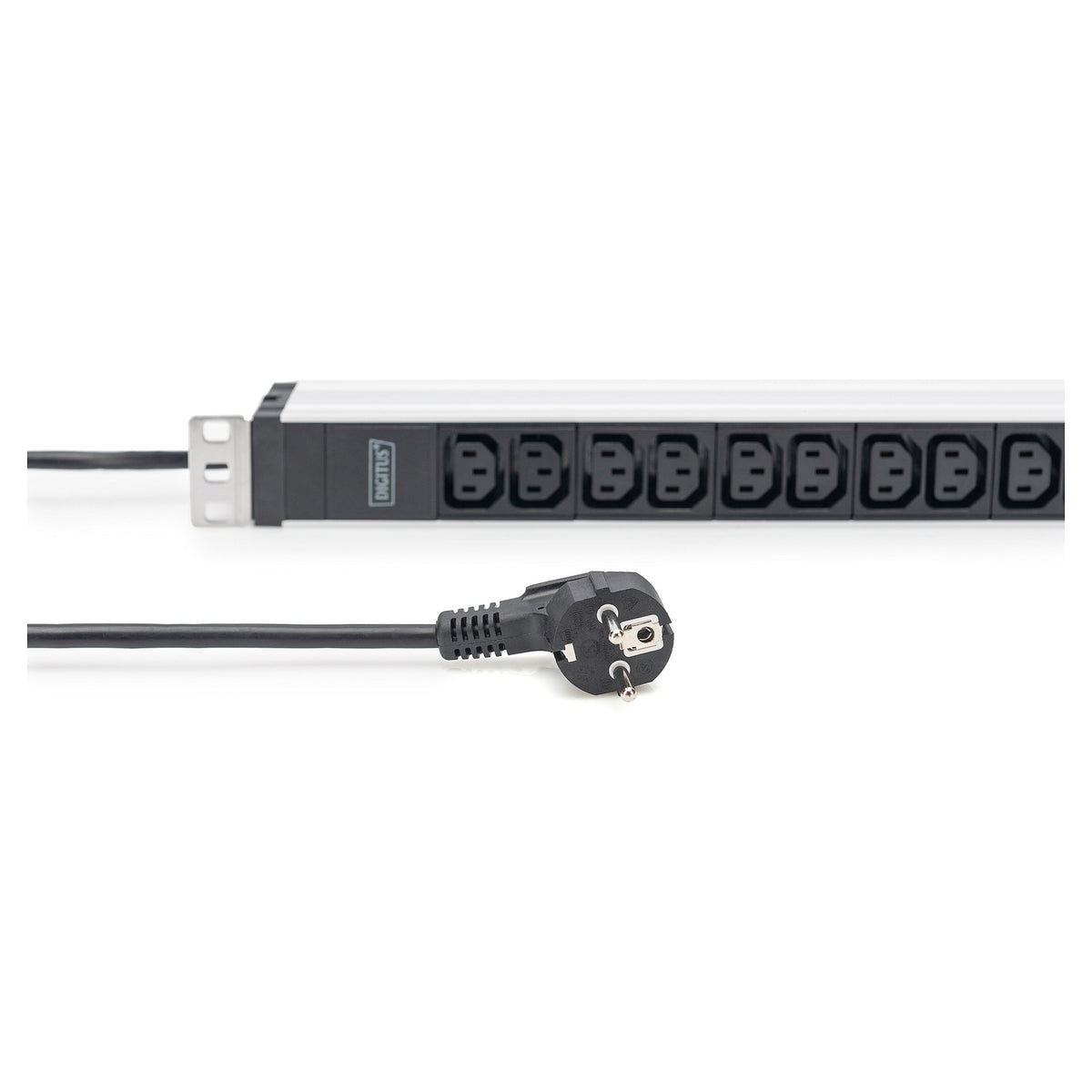 DIGITUS PDU 1U 12xC13 Ausgänge 230V/16A schwarz