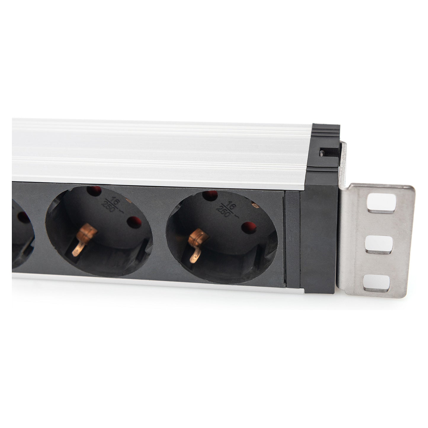 DIGITUS PDU 1HE 5x Schuko 16A Ausgänge 230V/16A schwarz