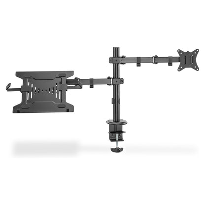 DIGITUS Single Monitorhalterung & Notebookhalterung, 1x32", 2x 9 kg