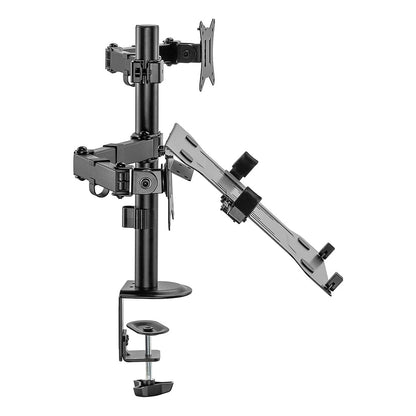 DIGITUS Single Monitorhalterung & Notebookhalterung, 1x32", 2x 9 kg