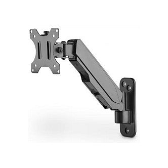 DIGITUS Universeller Single Monitorhalter mit Gasdruckfeder, Wandmontage