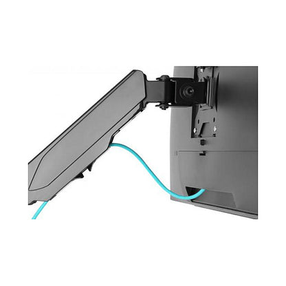 DIGITUS Universeller Single Monitorhalter mit Gasdruckfeder, Wandmontage