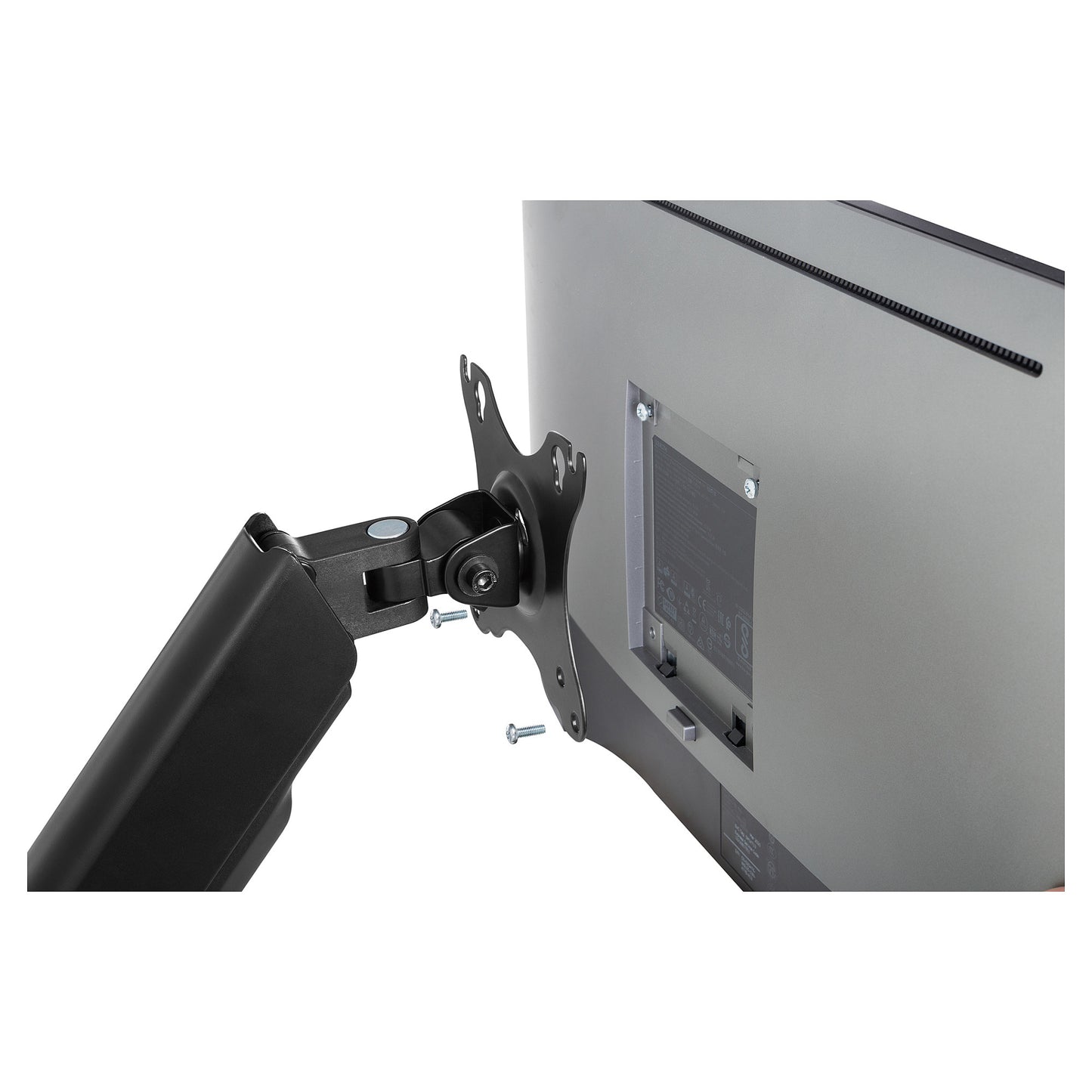 DIGITUS Universelle Monitor-Wandhalterung mit Gasdruckfeder und Schwenkarm
