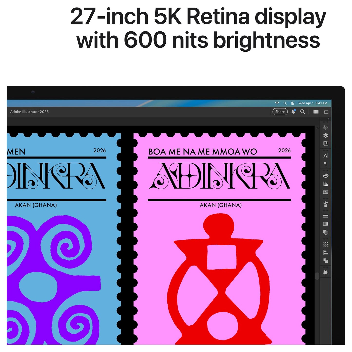 Apple Studio Display - Nano-texture glass - VESA mount adapter (Stand not included) (2026)