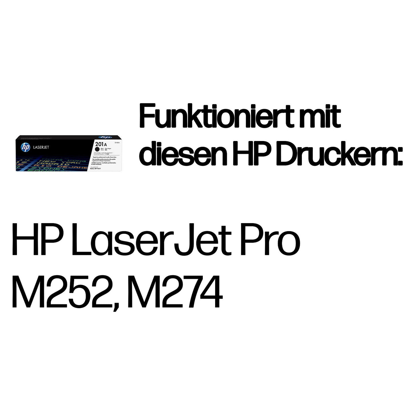 HP 201A original Toner cartridge CF400A black 1.420 pages standard capacity