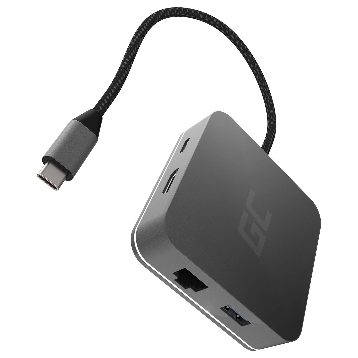 Green Cell AK61 USB-C HUB 6-Port 3xUSB 3.0; USB-C; HDMI; Gigabit LAN