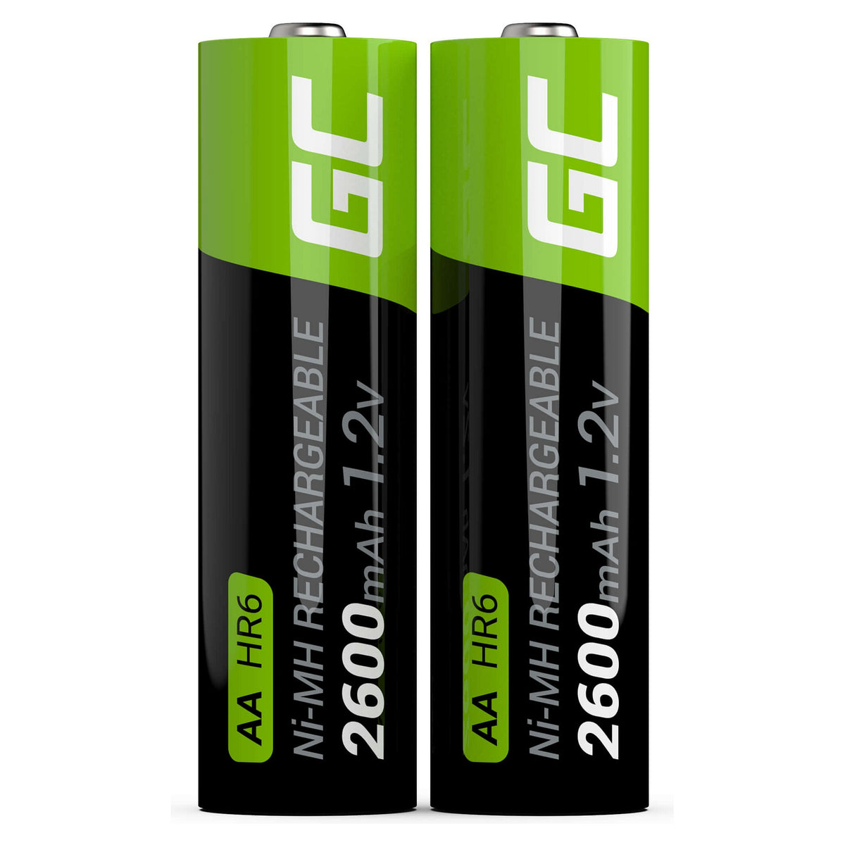 Akku 2xAA HR6 2600mAh Green Cell