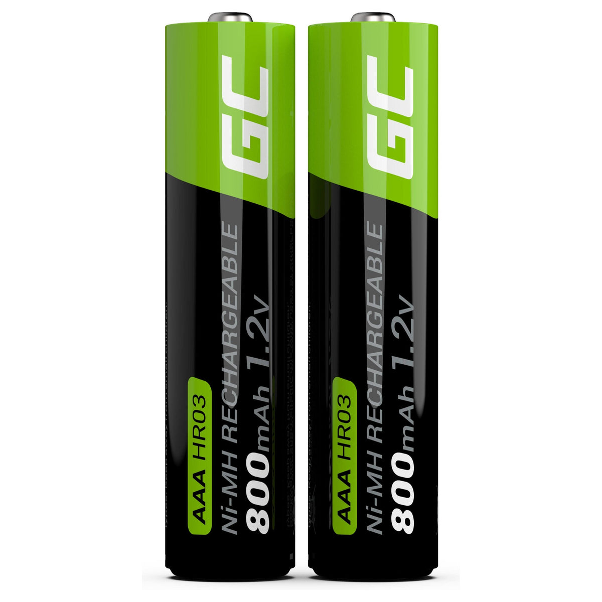 Green Cell Akku 2xAAA HR03 800mAh