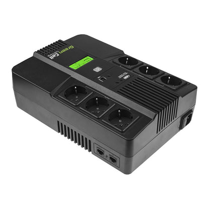 Green Cell AiO 800VA 480W Überspannungsschutz 230V Black