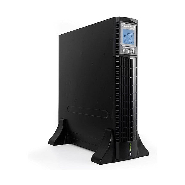 Green Cell RTII 1000VA 900W für Serverschrank Black