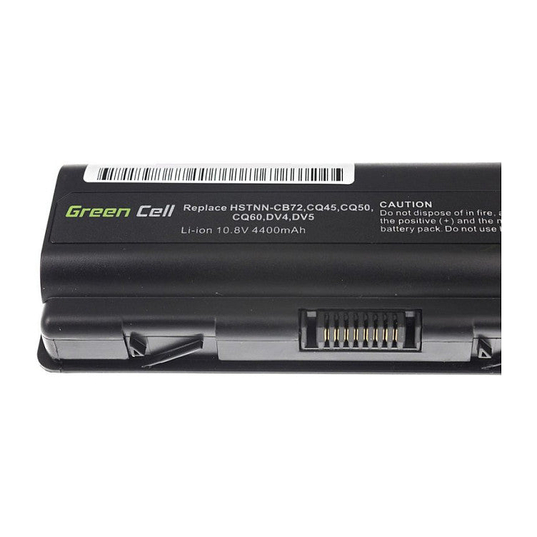 A Green Cell für HP DV4 DV5 DV6 CQ60 CQ70 G50 G70 / 11,1V 4400mAh