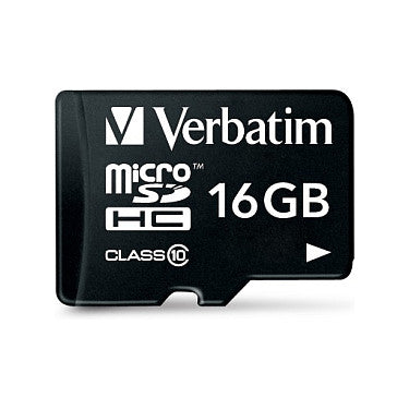 CARD 16GB Verbatim Premium MicroHC 80MB/s +Adapter