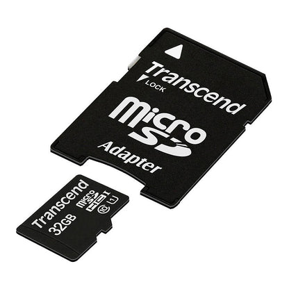 CARD 32GB Transcend Premium MicroSDHC 45MB/s +Adapter