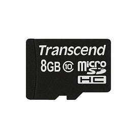 CARD 8GB Transcend Premium MicroSDHC 10MB/s