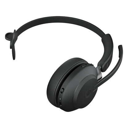Jabra Evolve2 65 Mono MS + Ladestation + Link 380a, schwarz