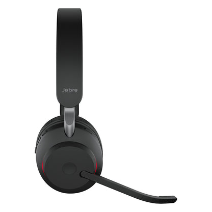 Jabra Evolve2 65 Stereo UC + Ladestation + Link 380 USB-A, schwarz