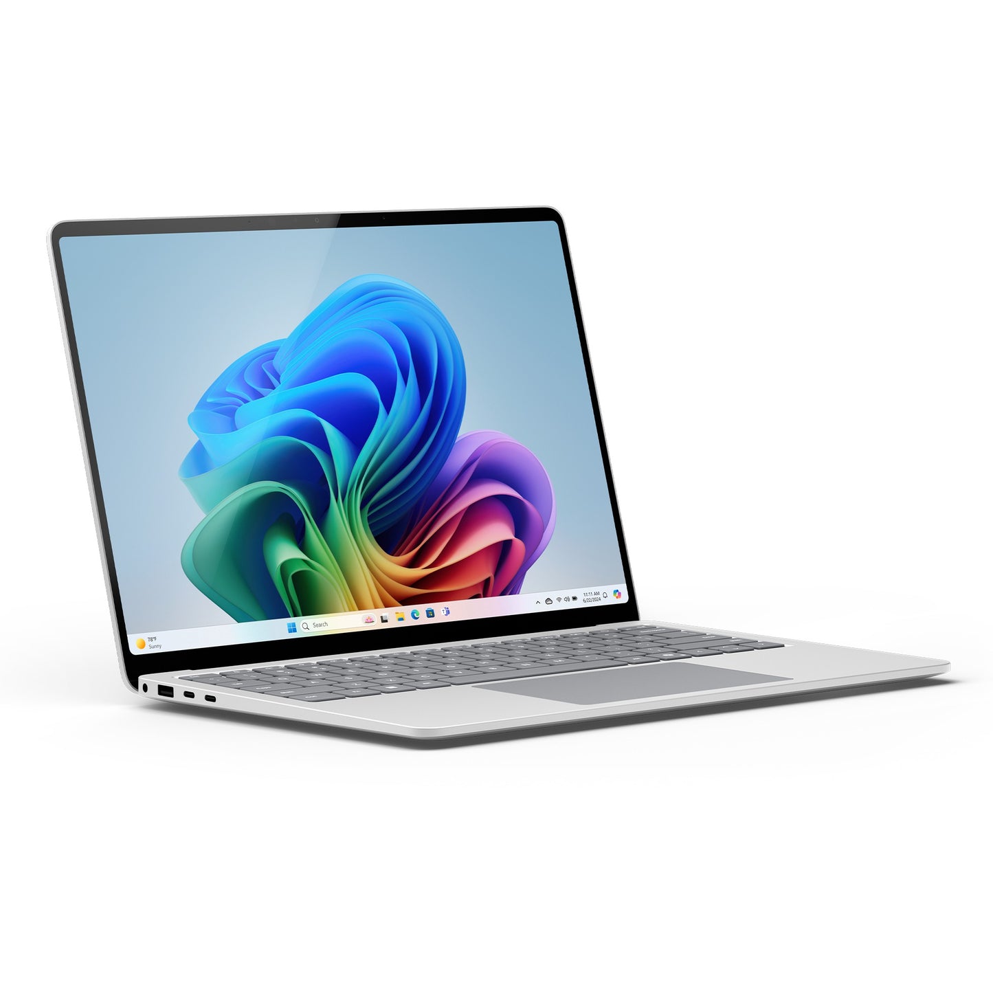 Microsoft Surface Laptop 7Gen. Copilot+ PC / C10/16/256 W11 Pro Platin