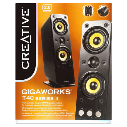 Creative Labs Creative GigaWorks T40 Series II - Lautsprecher - für PC - 32 Watt (Gesamt)