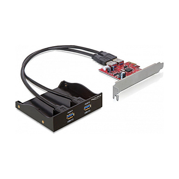 8cm (3,5") Frontpanel USB3.0 Delock