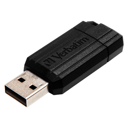 STICK 8GB USB 2.0 Verbatim Store´n´Go PinStripe Black