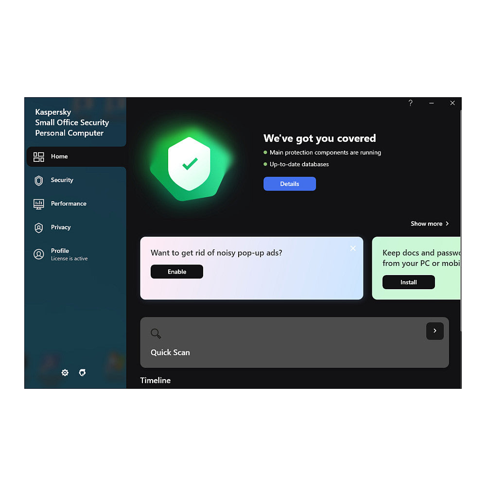 Kaspersky Small Office Security - 6 User, 2 Years - Base - ESD-Download