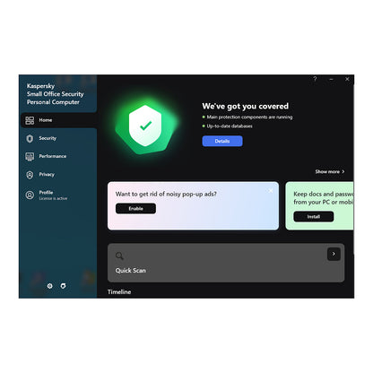 Kaspersky Small Office Security - 8 User, 2 Years - Base - ESD-Download