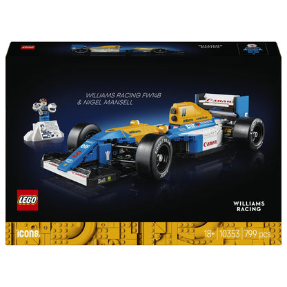 LEGO Icons Williams Racing FW14B mit Nigel Mansell 10353