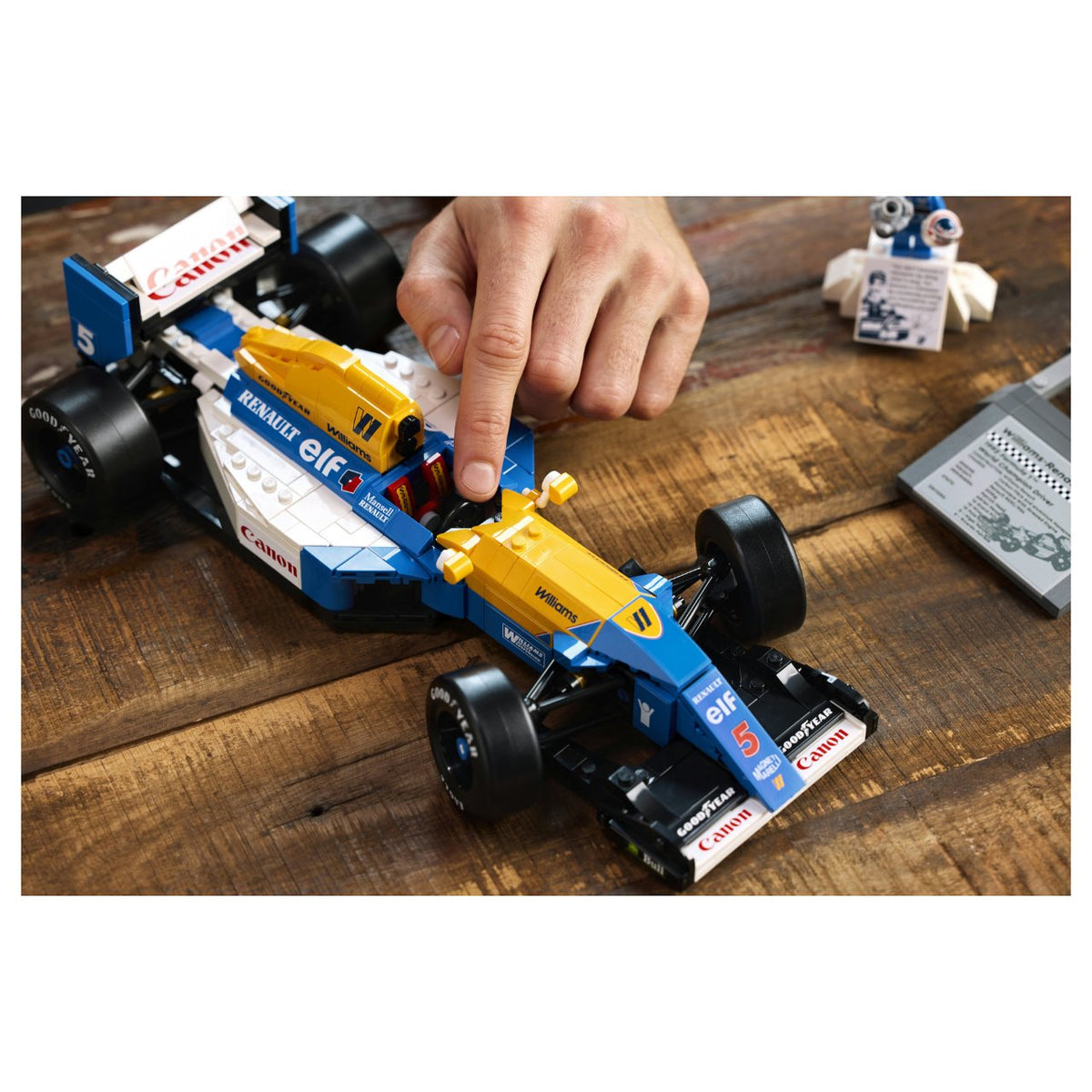 LEGO Icons Williams Racing FW14B mit Nigel Mansell 10353