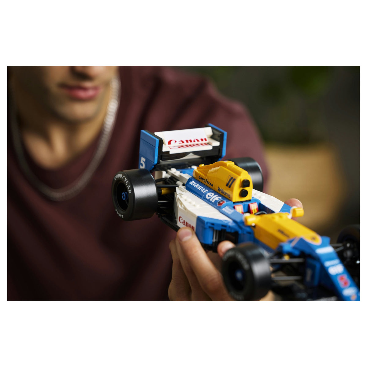 LEGO Icons Williams Racing FW14B mit Nigel Mansell 10353