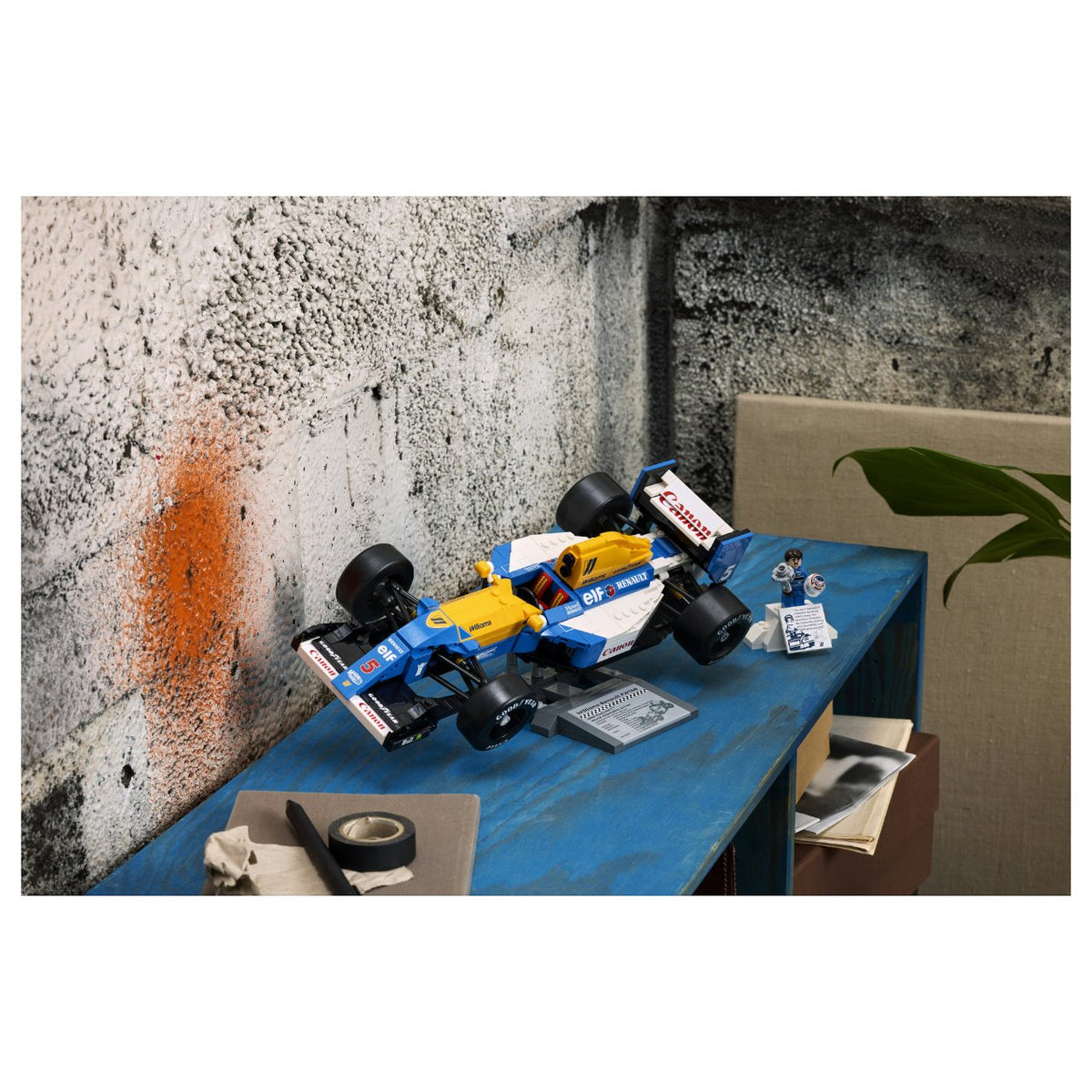 LEGO Icons Williams Racing FW14B mit Nigel Mansell 10353