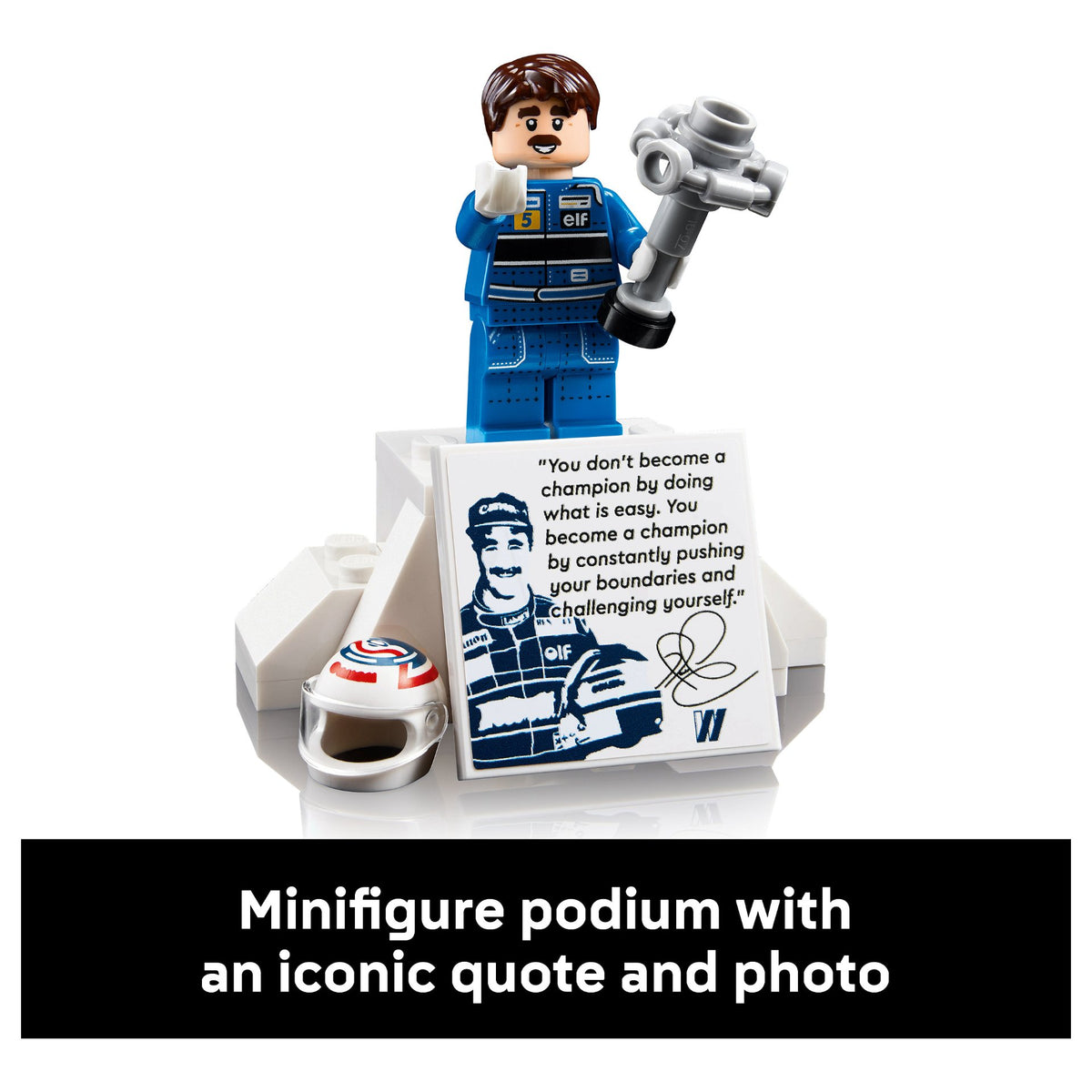 LEGO Icons Williams Racing FW14B mit Nigel Mansell 10353