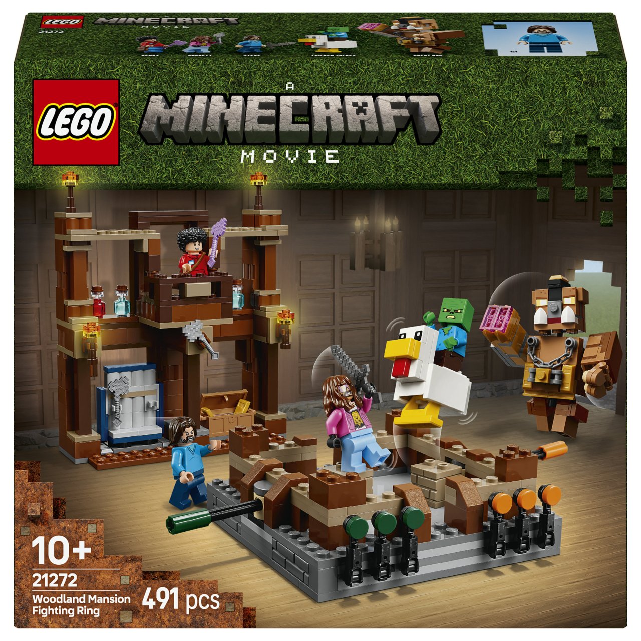 LEGO Minecraft Waldanwesen mit Boxring 21272