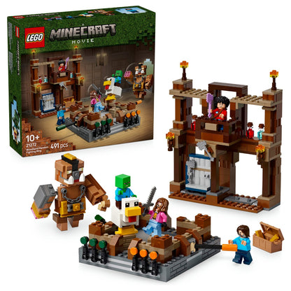 LEGO Minecraft Waldanwesen mit Boxring 21272