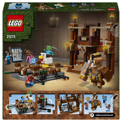 LEGO Minecraft Waldanwesen mit Boxring 21272