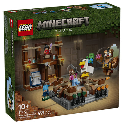 LEGO Minecraft Waldanwesen mit Boxring 21272