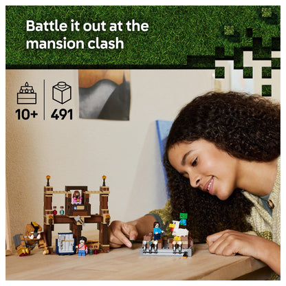 LEGO Minecraft Waldanwesen mit Boxring 21272