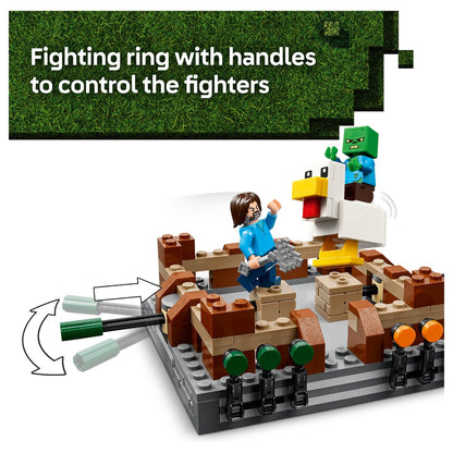 LEGO Minecraft Waldanwesen mit Boxring 21272
